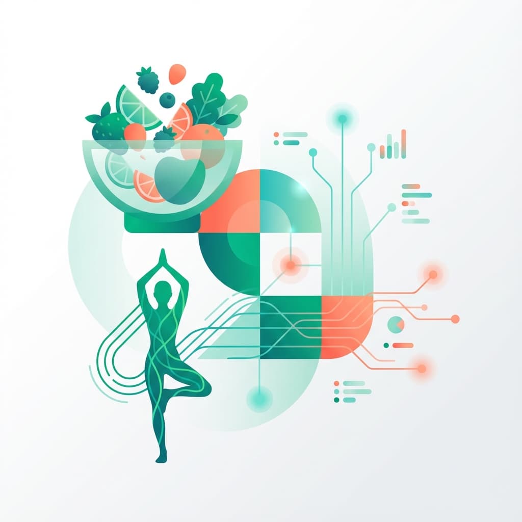 Fitness and Nutrition Concept